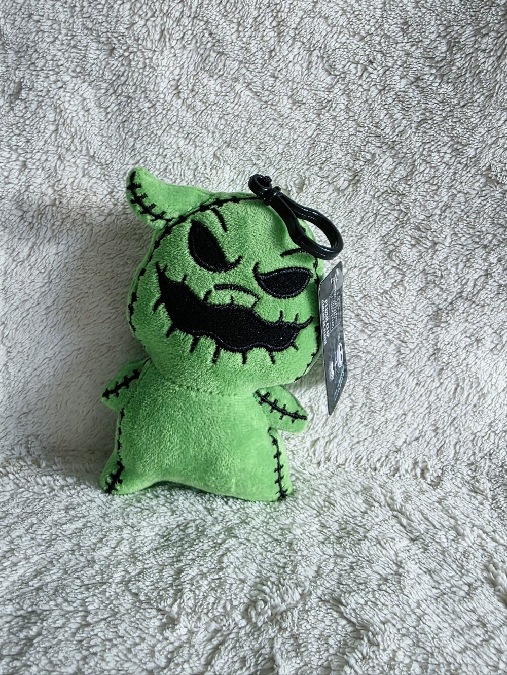 New Disney Nightmare Before Christmas Halloween Oogie Boogie 6" Plush bag Clip